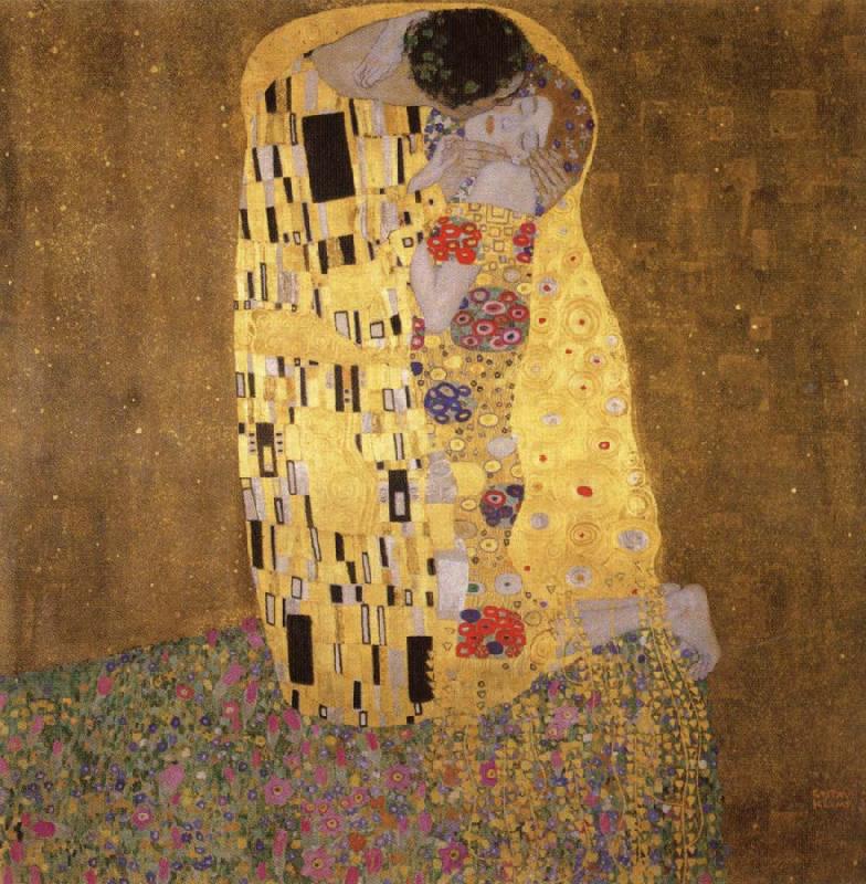 Gustav Klimt The Kiss Norge oil painting art